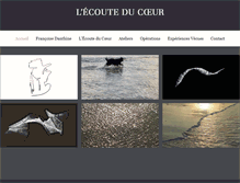 Tablet Screenshot of lecouteducoeur.com